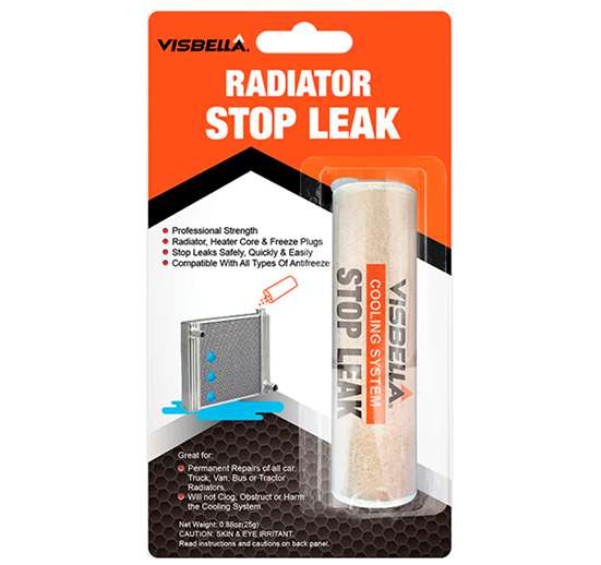 (1 PZA) SELLADOR DE FUGAS PARA RADIADOR Y SISTEMAS DE ENFRIAMIENTO EN AUTOMOVILES, CAMIONES