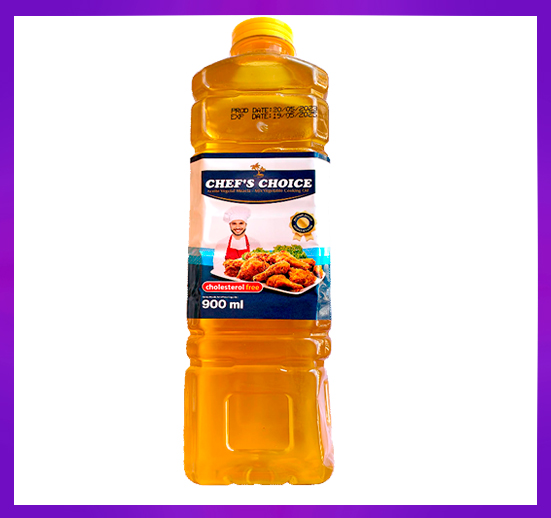 CONTENEDOR ACEITE VEGETAL - CHEF'S CHOICE - 900ML