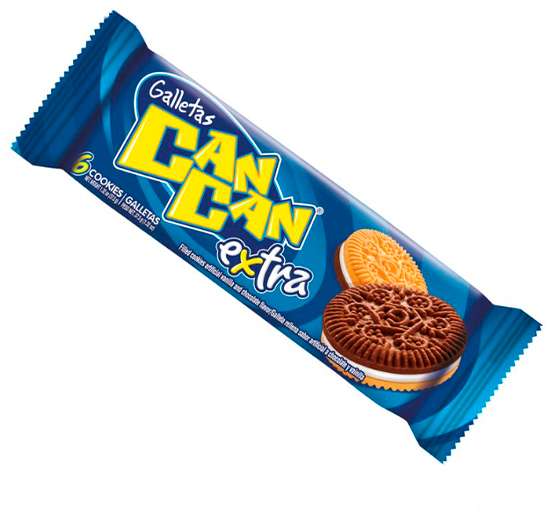 GALLETA CAN CAN VAINILLA 12u
