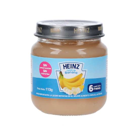 HEINZ COLADO VIDRIO BANANA