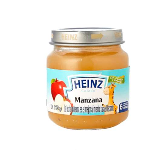 HEINZ COLADO VIDRIO MANZANA