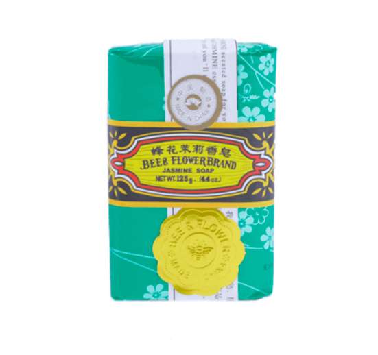 JABÓN DE ASEO CORPORAL EN BARRA BEE & FLOWER 125 GR VERDE JAZMIN