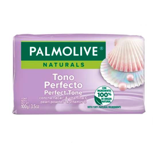 JABÓN DE ASEO CORPORAL EN BARRA PALMOLIVE 100 GR TONO PERFECTO