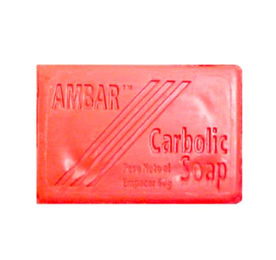 JABÓN DE TOCADOR AMBAR 60 GR EN BARRA