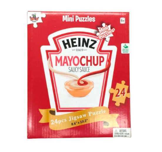 ROMPECABEZA 24 PIEZAS HEINZ KRAFT SURTIDO