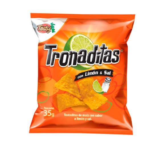 TRONADITAS TOSTY CON LIMON Y SAL