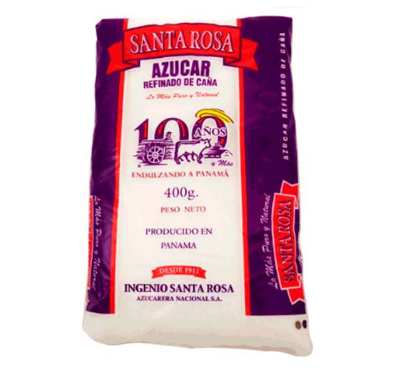 AZÚCAR SANTA ROSA 400 GR TURBINADA