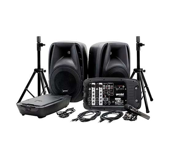 PAQUETE DE AUDIO GEMINI ES-210MXBLU-ST