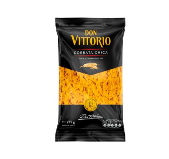 PASTA CORBATA CHICA DONVITTORIO 235 G