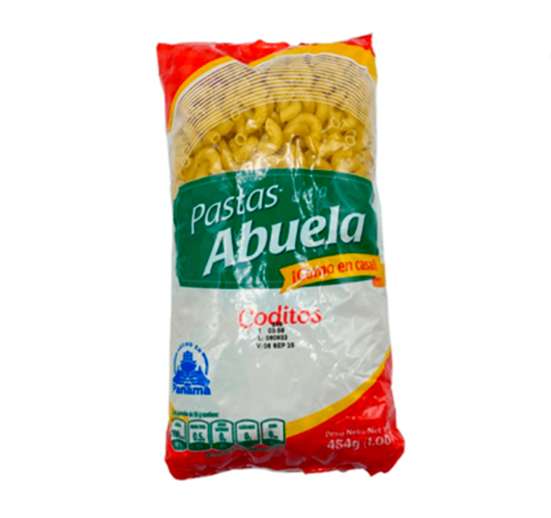 PASTA DE LA ABUELA CODITOS 454 G