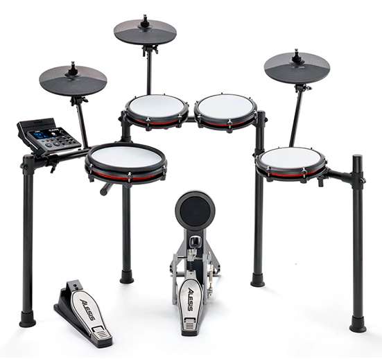 BATERIA ELECTRONICA ALESIS NITRO MAX KIT CON BLUETOOTH