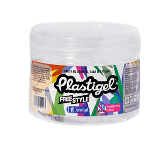 GEL PARA CABELLO PLASTIGEL 214 ML FREE STYLE
