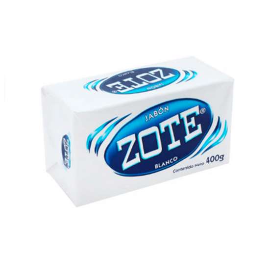 JABÓN EN BARRA ZOTE BLANCO 400 G