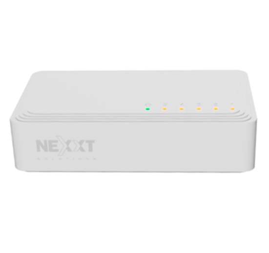 NEXXT SOLUTIONS NAXOS501-G - SWITCH, 5 PUERTOS, GIGABIT ETHERNET, 1GBPS