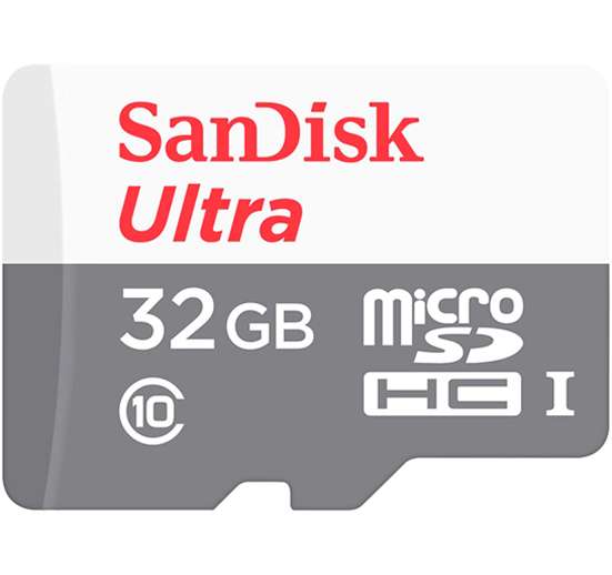 SANDISK ULTRA - MEMORIA MICROSD, CLASE 10