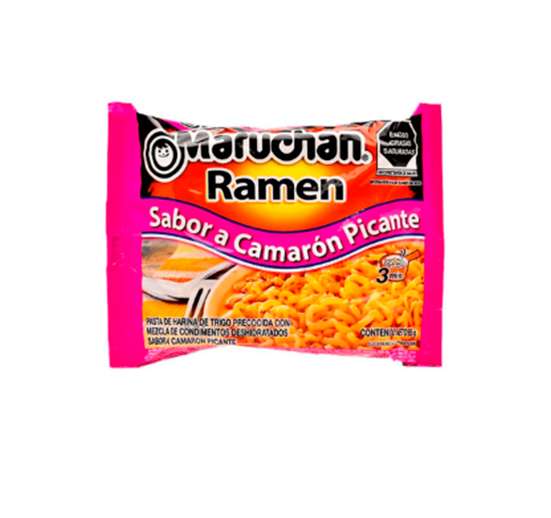 SOPA MARUCHANRAMEN SABOR A CAMARON PICANTE 85 G