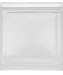 Bloque de vidrio con diseño corona