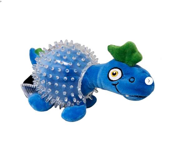 Juguete Dino En Pelota Dental Transparente