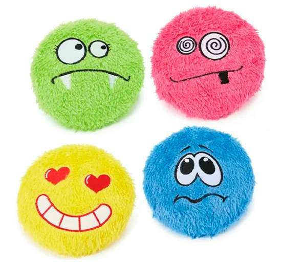 JUGUETES EMOJI SURTIDOS PARA MASCOTAS