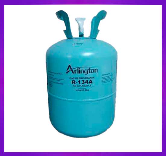 CONTENEDOR GAS REFRIGERANTE R134  16.6Kg/30Lb ARLINTONG