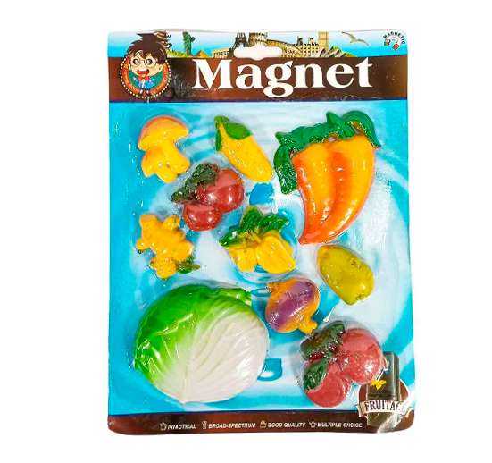 ADORNOS MAGNÉTICOS DECORATIVOS HOME ELEGANCE 10 PIEZAS - SURTIDO