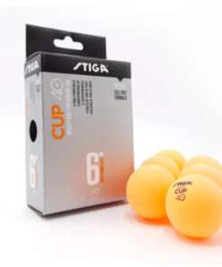 BOLA DE PING PONG CUP ABS STIGA NARANJA