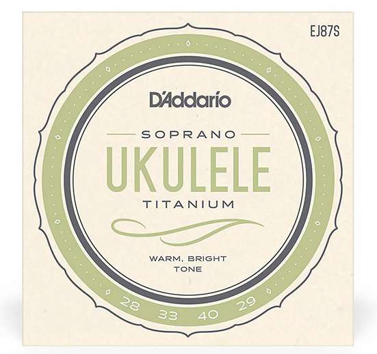 CUERDAS EJ87S PARA UKELELE SOPRANO D'ADDARIO