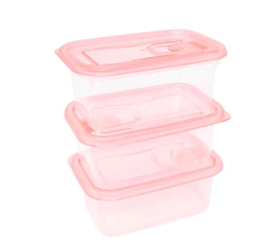 ENVASES HOME ELEGANCE PLÁSTICO DE 3 PIEZAS 200 ML - SURTIDO