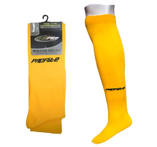 MEDIAS FÚTBOL JR SS-200-YW PROFLITE AMARILLA