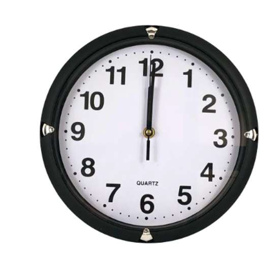 RELOJ DECORATIVO DE PARED REDONDO HOME ELEGANCE 25 CM - SURTIDO