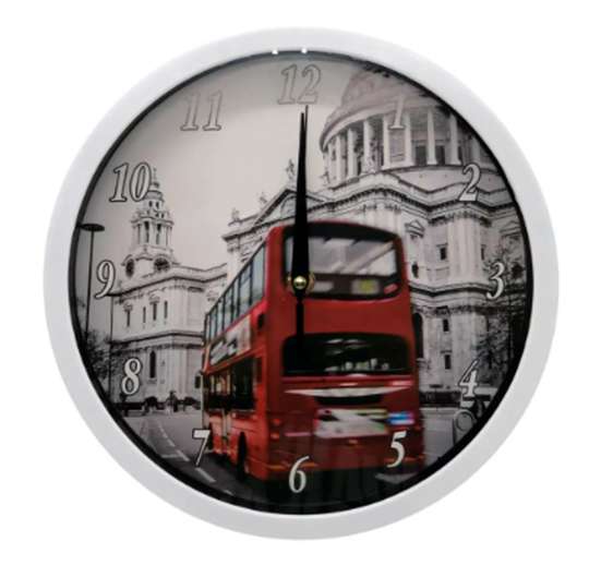 RELOJ DECORATIVO HOME ELEGANCE 10" - SURTIDO