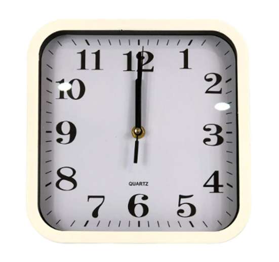 RELOJ DECORATIVO PLÁSTICO HOME ELEGANCE