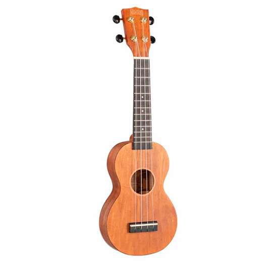 UKELELE SOPRANO SLIMLINE NATURAL CON ESTUCHE MAHALO MS1TBR