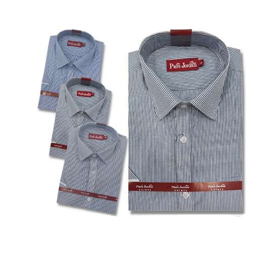 CAMISA S/XL M/CORTA D/RAYAS PARA HOMBRE