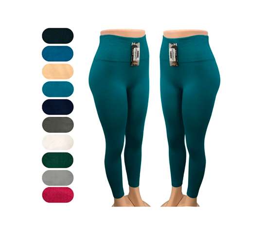 LEGGINS DE 6-10 COLORES PARA DAMA
