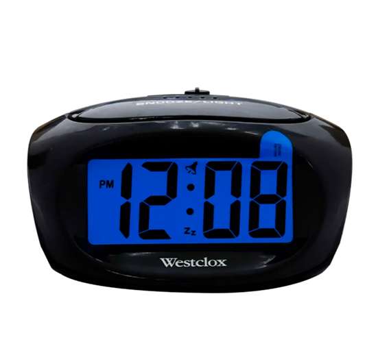 RELOJ DESPERTADOR CON PANTALLA LCD