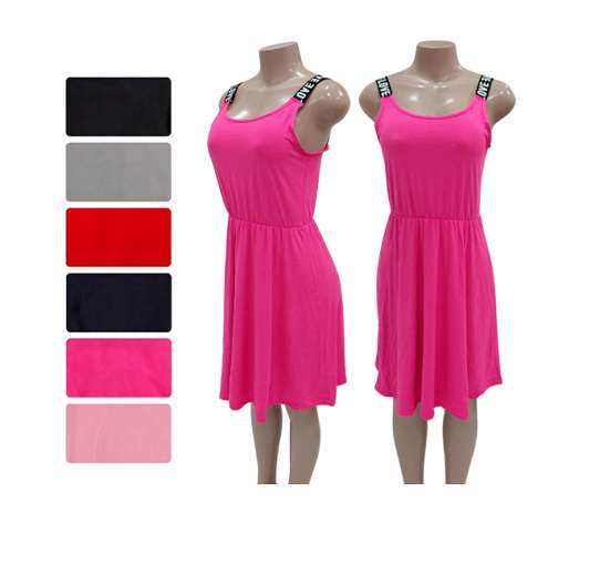 VESTIDO S/XL P/DAMA S/MANGA