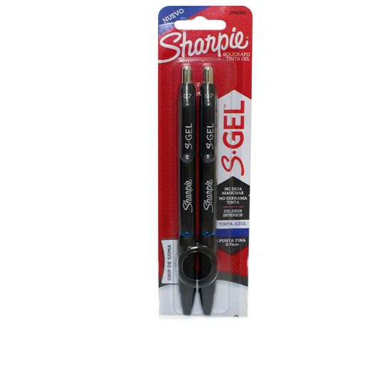 Sharpie gel 0.7mm 2ct blue
