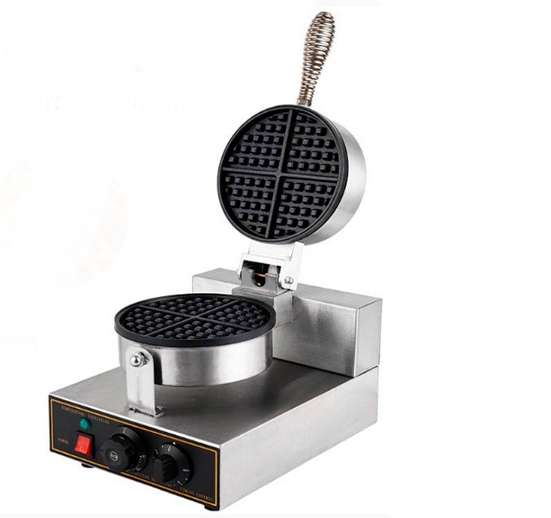 Plancha Para Waffles 110V 60Htz 1.3 Kw. Tipo Redondo 430*250*260 Mm