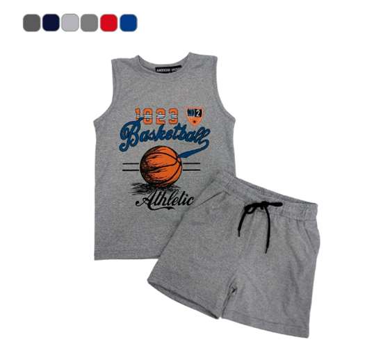 CONJUNTO 2/12 M/CORTA P/NIÑO