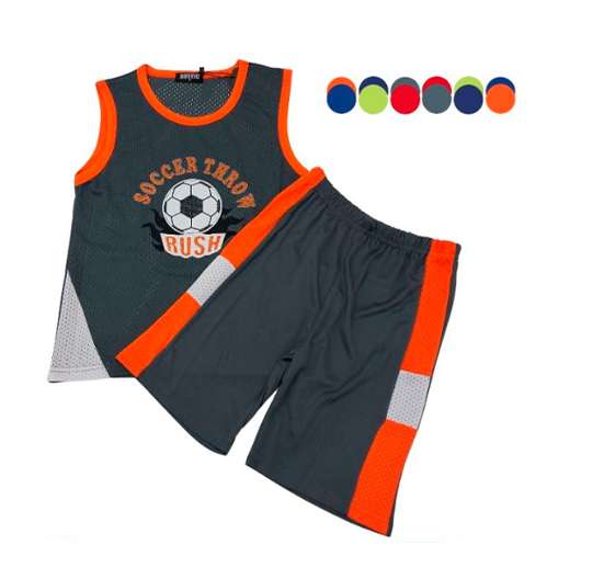 CONJUNTO 4-14 PARA NIÑOS SIN MANGA