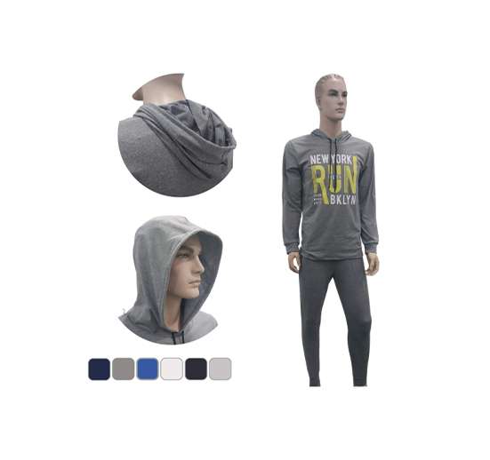 CONJUNTO C/CAPUCHA M/LARGA P/HOMBRE S/XL