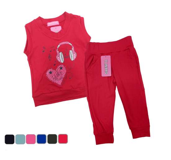 CONJUNTO PANTALON 2/8 PARA NIÑA