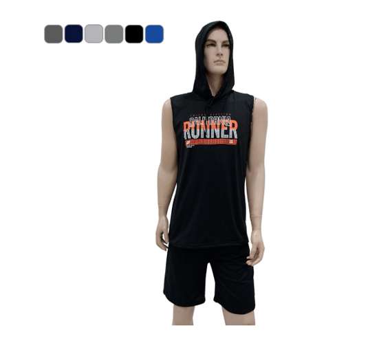 CONJUNTO SHORT C/CAPUCHA S/XL P/HOMBRE