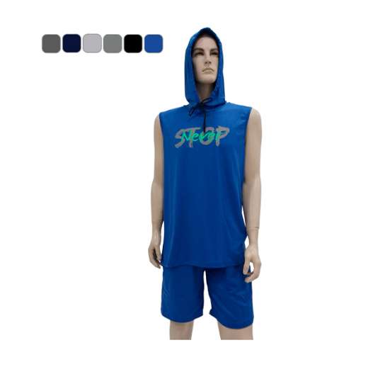 CONJUNTO SHORT C/CAPUCHA S/XL P/HOMBRE