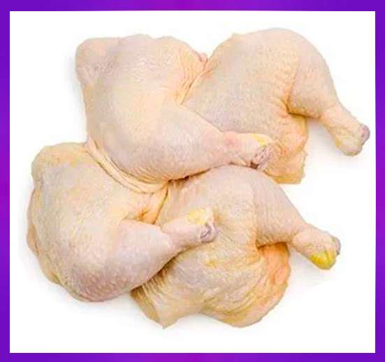 CONTENEDOR CUARTO DE PIERNA DE POLLO