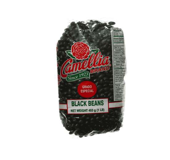 FRIJOLES CAMELIA 454 GR NEGRO
