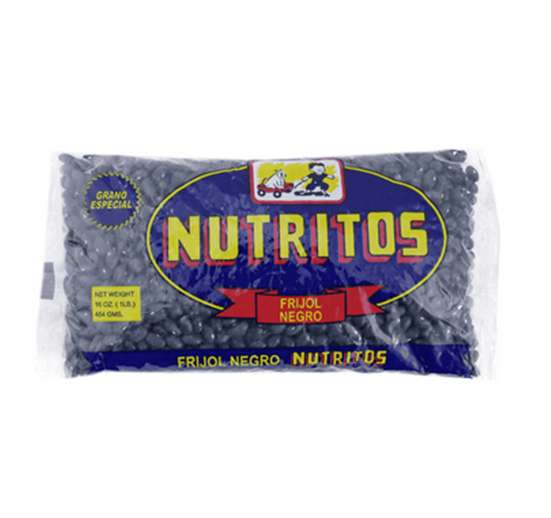 FRIJOLES NUTRITOS 454 GR NEGRO
