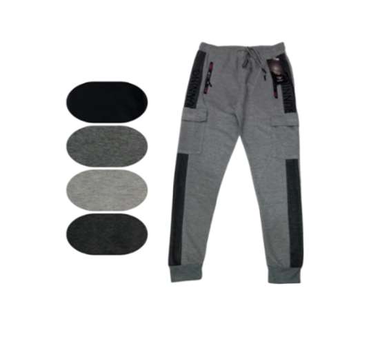JOGGER CON CARGO 4 COLORES M/XXL PARA HOMBRE