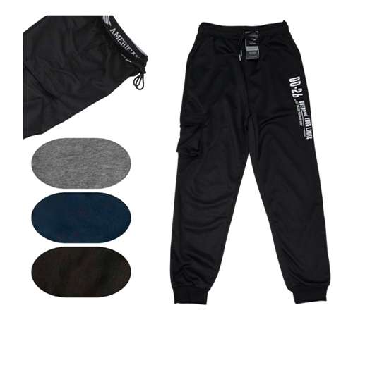 JOGGERS C/CARGO PARA HOMBRE